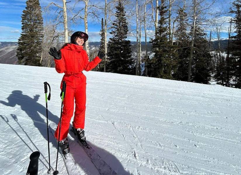 Camila Sodi en Aspen, Colorado.
