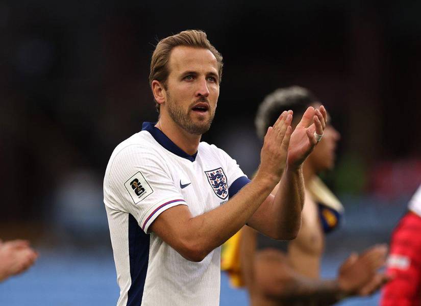 Harry Kane, capitán de la selección de Inglaterra