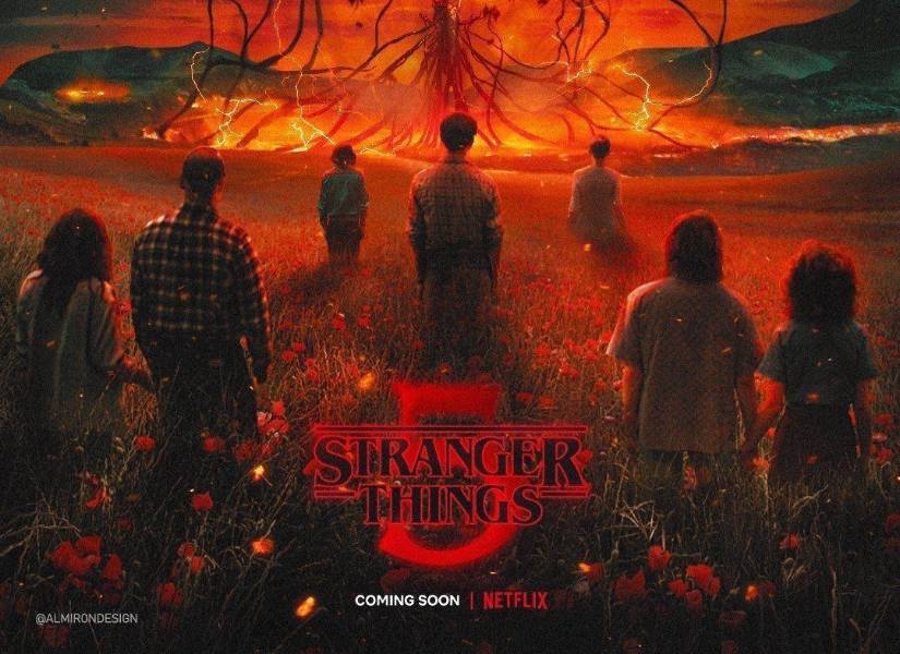 Promocional de Stranger Things.