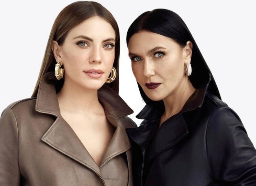 Eda Ece y Şevval Sam, actrices de Fruto Prohibido.