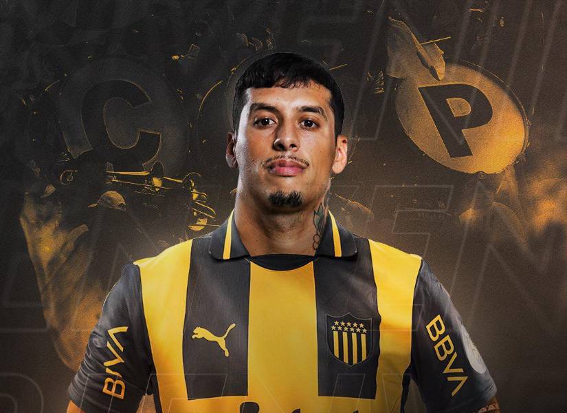 Jesús Trindade fue presentado como nuevo jugador del Peñarol.