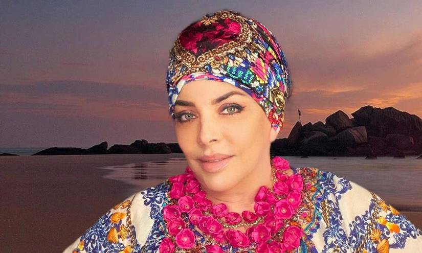 Imagen de Verónica Castro por su cumpleaños número 70.