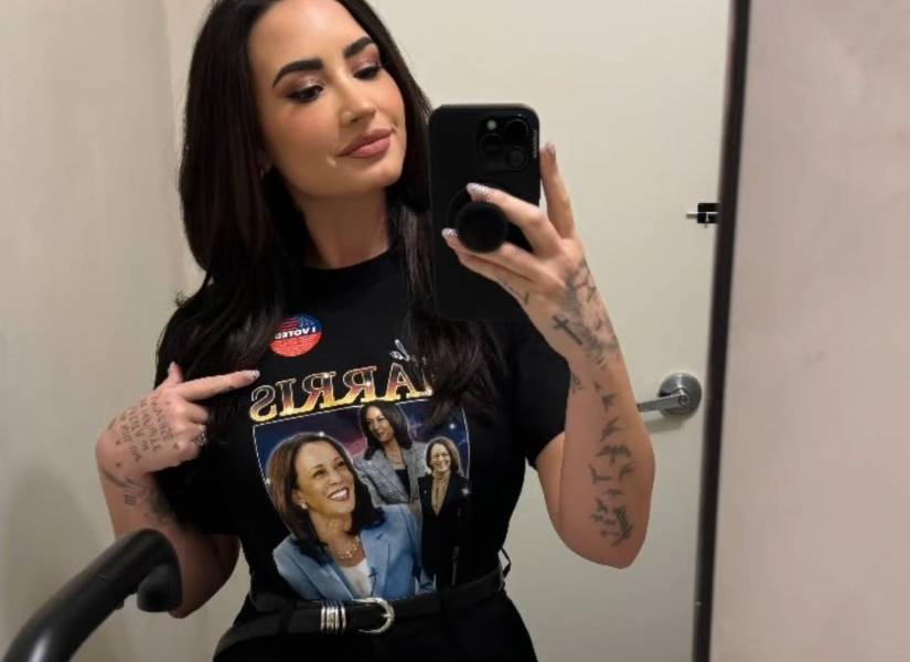 Fotografía de la cantante Demi Lovato