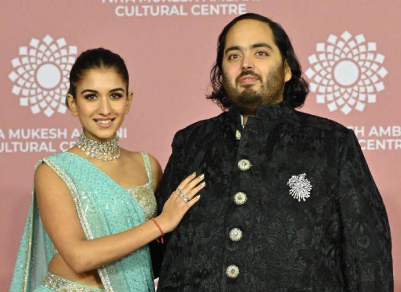 Anant Ambani y Radhika Merchant