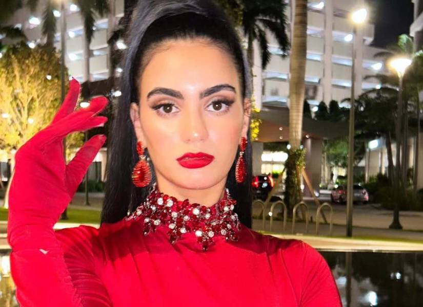 Laura Pérez, representante de la comunidad cubana de Florida en el Miss Universe Latina.