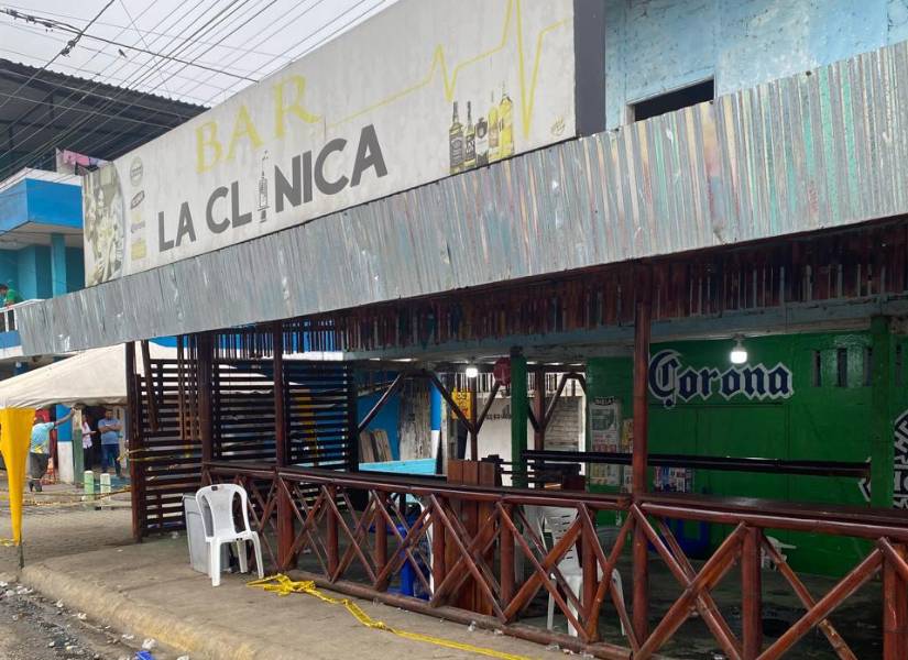 La matanza ocurrió en una cantina de la parroquia La Guayas, en El Empalme.