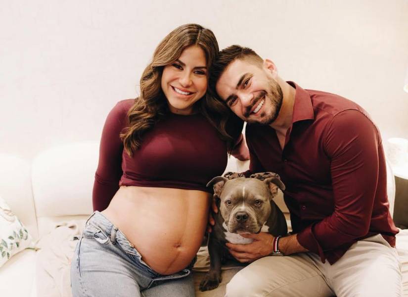 Carlos Scavone y su familia.