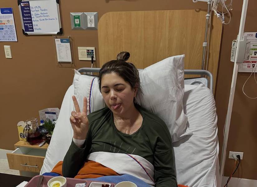 Josh Paredes desde el hospital, reveló que tiene cáncer.