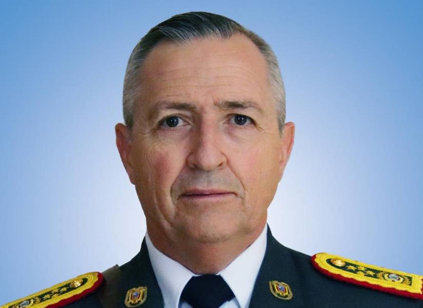 Imagen del general Iván Rodrigo Vásconez Hurtado.