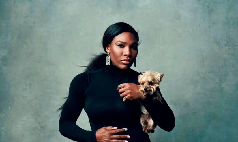 Serena posó para The New York Times