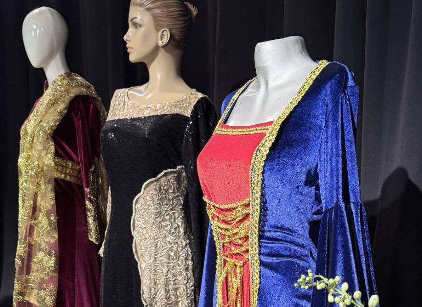 Colección de vestidos de Paulina Tamayo.