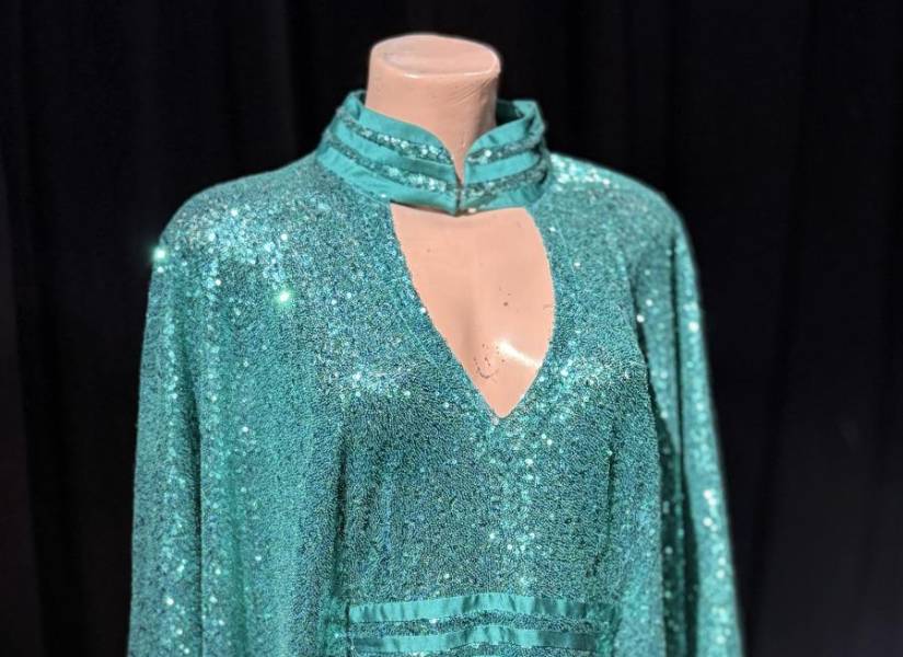 Colección de vestidos de Paulina Tamayo.