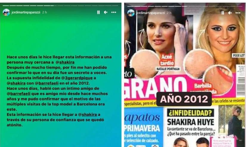 Revelan nueva infidelidad de Gerard Piqué hacia Shakira