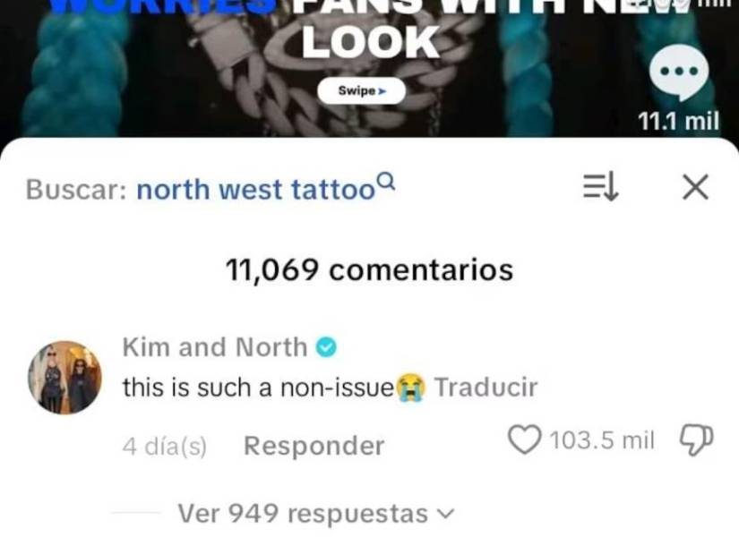 Publicación del Daily Mail Australia con la respuesta de Kim Kardashian.