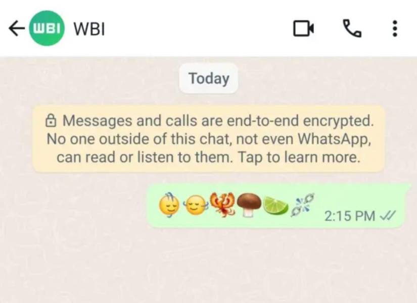 Nuevos emojis de WhatsApp.