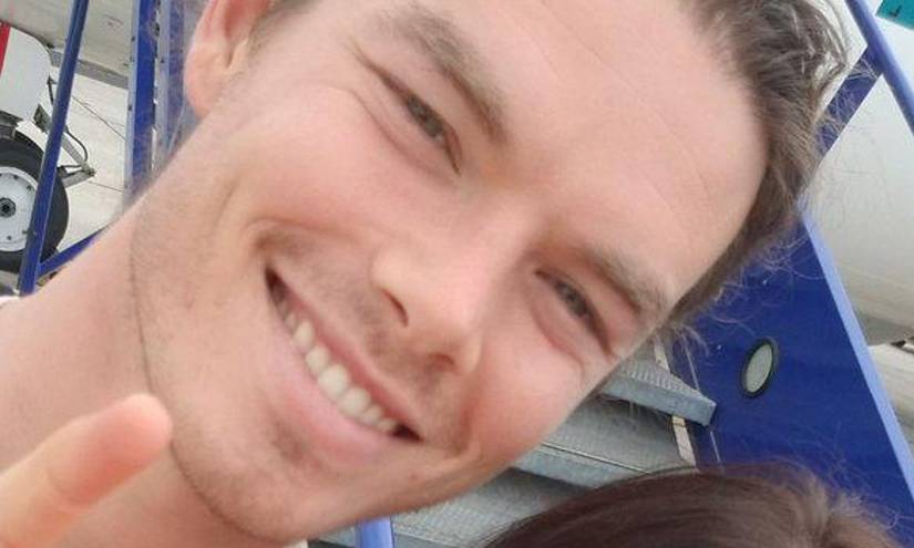 Sam Corlett, el groenlandés de Vikingos Valhalla, en Galápagos.