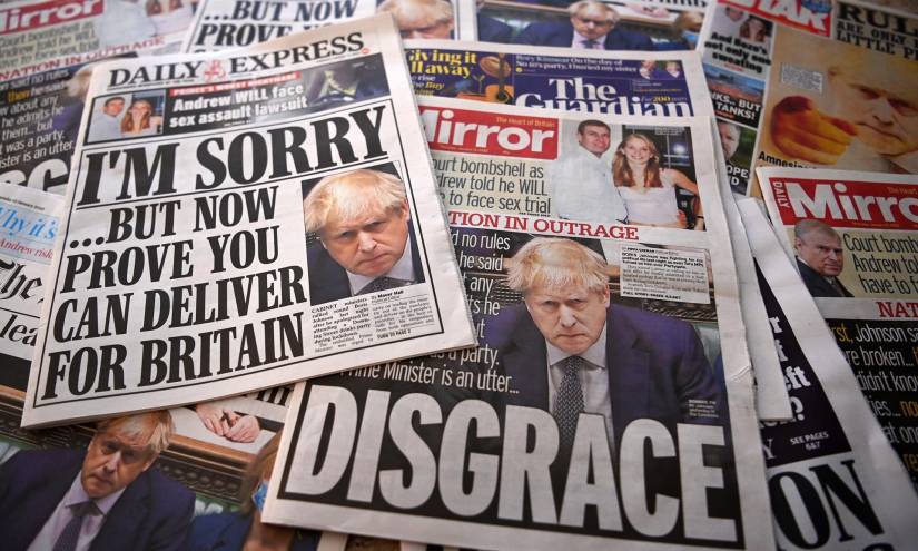 Reino Unido: oficina de Boris Johnson se disculpa por otra fiesta, un día antes del funeral del príncipe Felipe