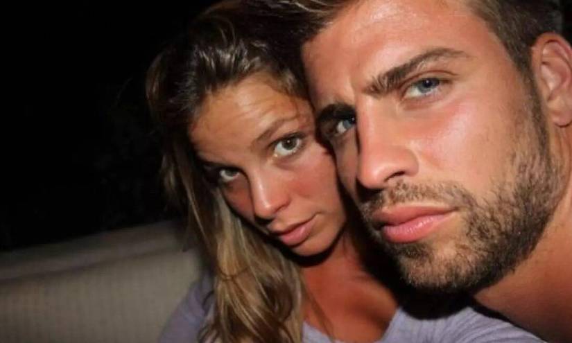 Gerard Piqué y Nuria Tomás.