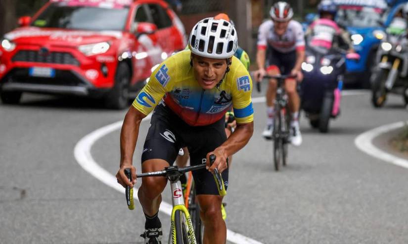 Por primera vez habrá 4 ciclistas ecuatorianos en el Giro de Italia