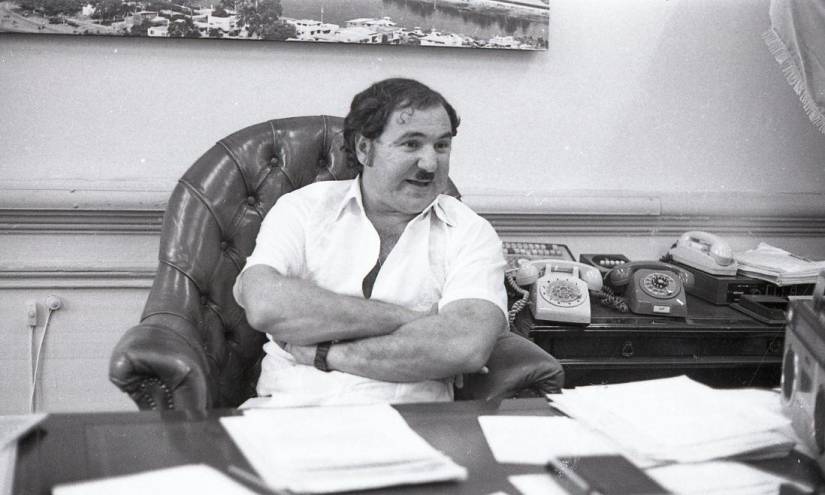 Abdalá Bucaram Ortiz, alcalde de Guayaquil en 1984.