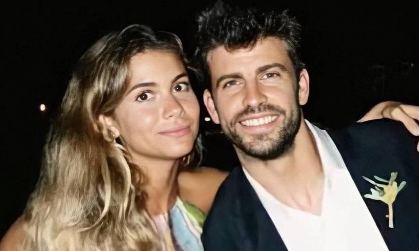 Imagen de archivo de Gerard Piqué y Clara Chía Martí.