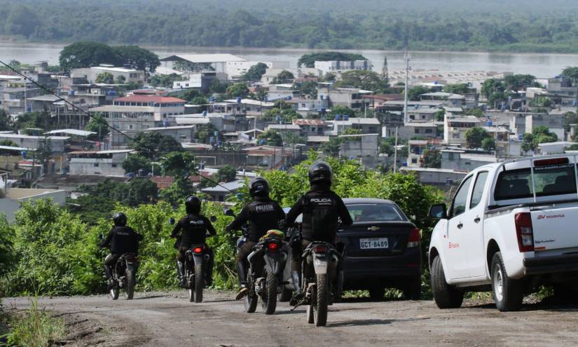 El operativo empezó en la madrugada en Durán y se extendió al sur de Guayaquil.