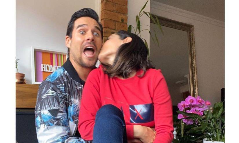 Sebastián Caicedo solía compartir imágenes de su relación con Carmen en redes sociales.