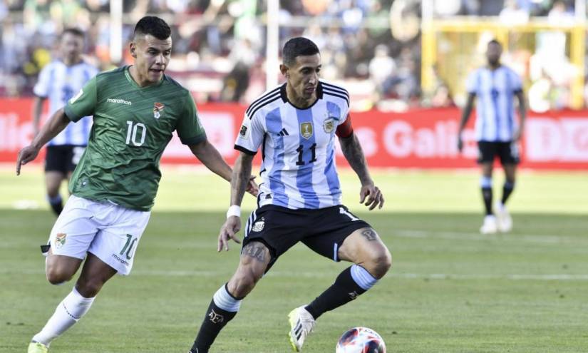 Di María brilló ante Bolivia.
