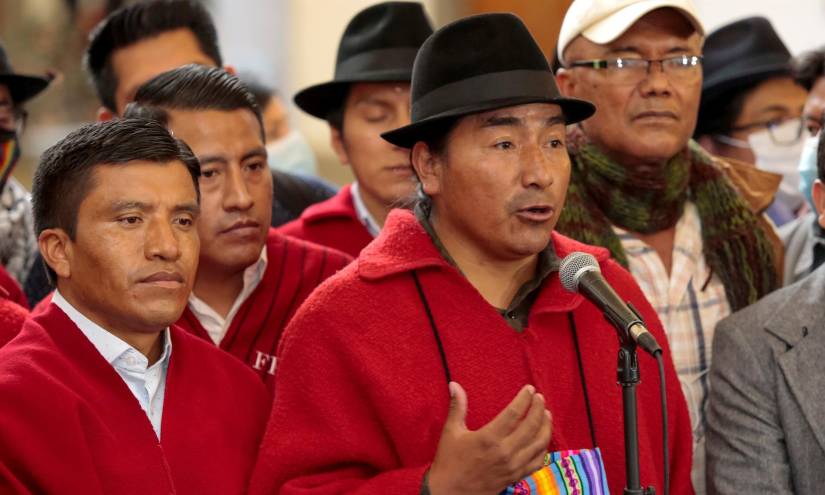 Movimiento indígena dice no a todas las propuestas de Lasso y advierte ir a Quito a sacarlo: si no puede gobernar, ¡afuera!