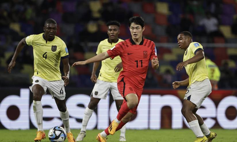 Ecuador perdió 3-2 ante Corea del Sur y quedó eliminado del Mundial Sub 20