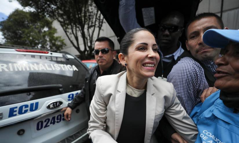 Luisa González,es la candidata presidencial del correísmo para los comicios.