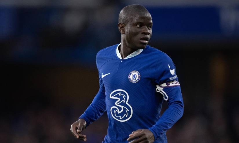 N'Golo Kanté, estuvo en el Chelsea hasta el año pasado.
