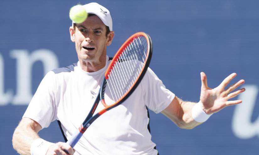 Andy Murray se quedó en la segunda ronda del US Open.