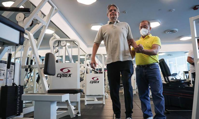 Guillermo Lasso continúa con su proceso de recuperación tras la cirugía realizada en Miami