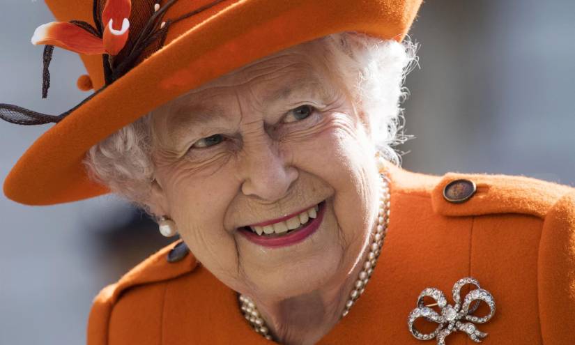 Imagen de archivo de la reina Isabel II.