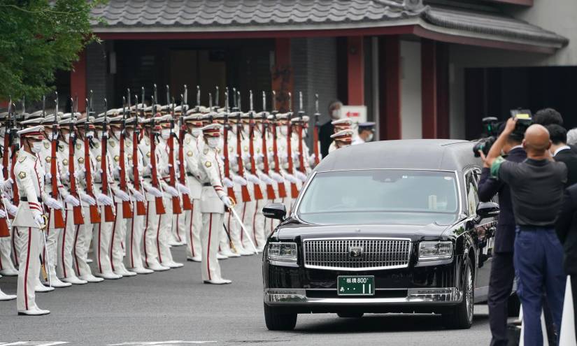 Autoridades de todo el mundo despidieron al exPrimer Ministro Shinzo Abe.