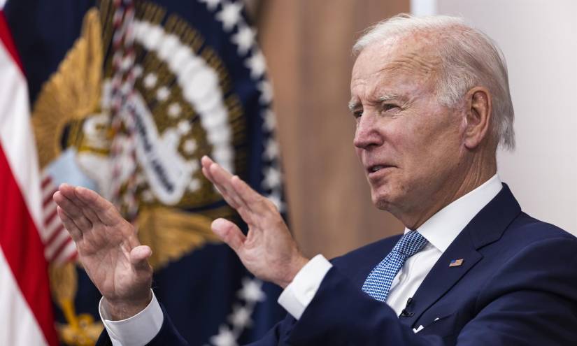 Joe Biden rehaza que EE.UU. se encuentre en recesión.