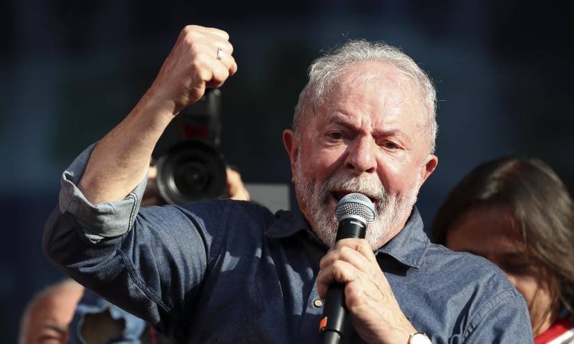 Lula las encuestas electorales en Brasil.