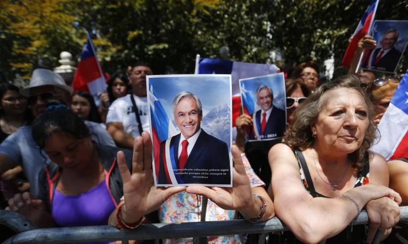 El expresidente de Chile, Sebastián Piñera será velado hasta el viernes en Santiago