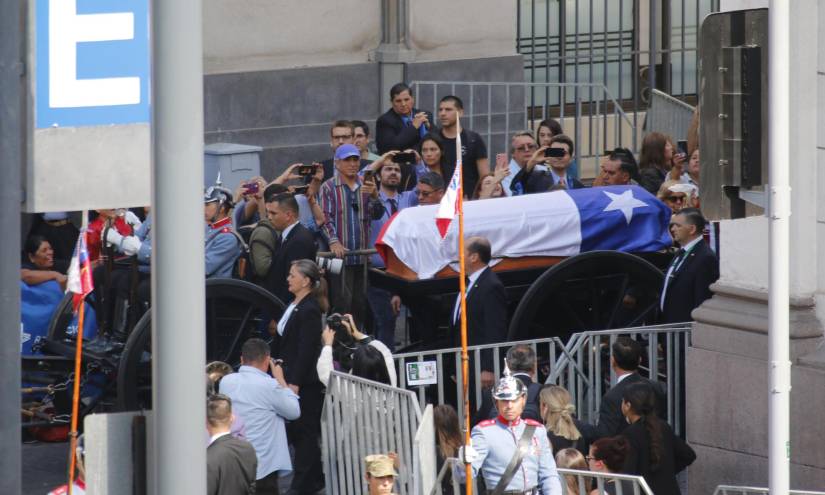 Chile da el último adiós a Sebastián Piñera en un emotivo y solemne funeral de Estado