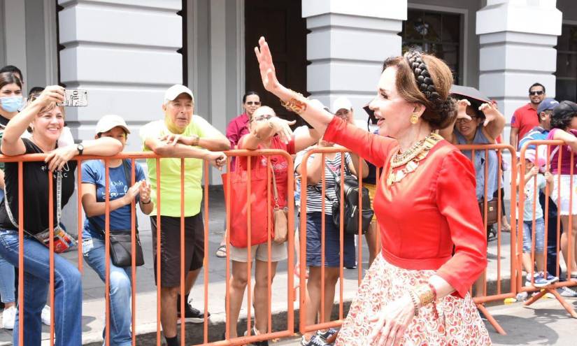 Señora Gloria Gallardo Zavala, presidenta de la Empresa Pública de Turismo de Guayaquil.