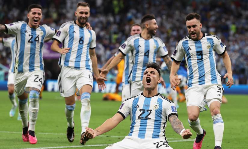 Lautaro Martinez cobró el último penal y selló la clasificación de Argentina a las semifinales del Mundial Qatar 2022.