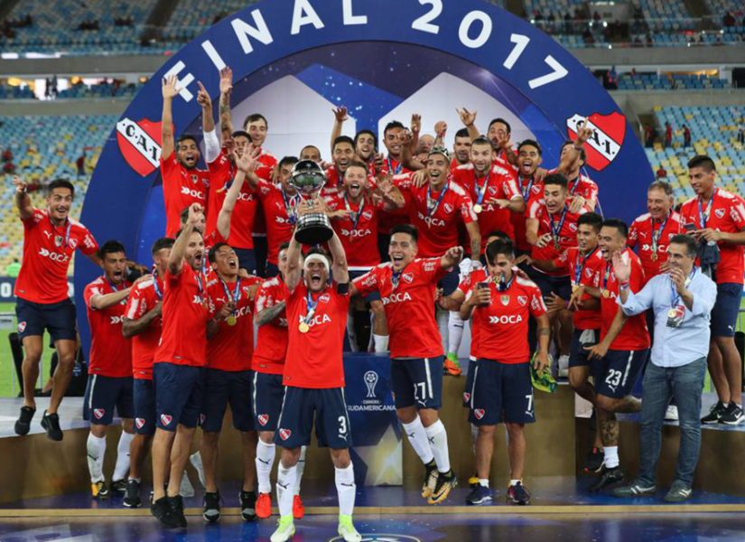Independiente, campeón de la Copa Sudamericana 2017.