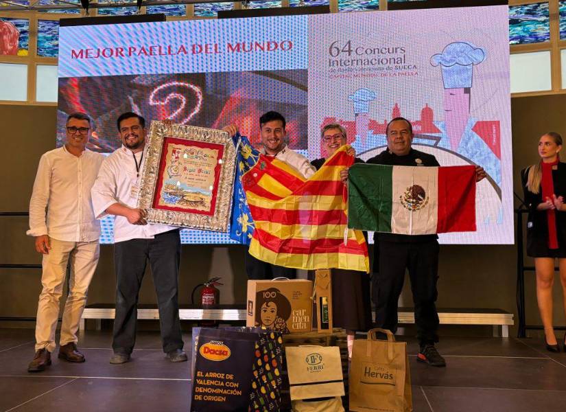 Por lo que respecta al podio de premios, el segundo, dotado con 1 500 euros y pergamino, ha sido para el Restaurante Lenin Ruelas Cocina, de México.