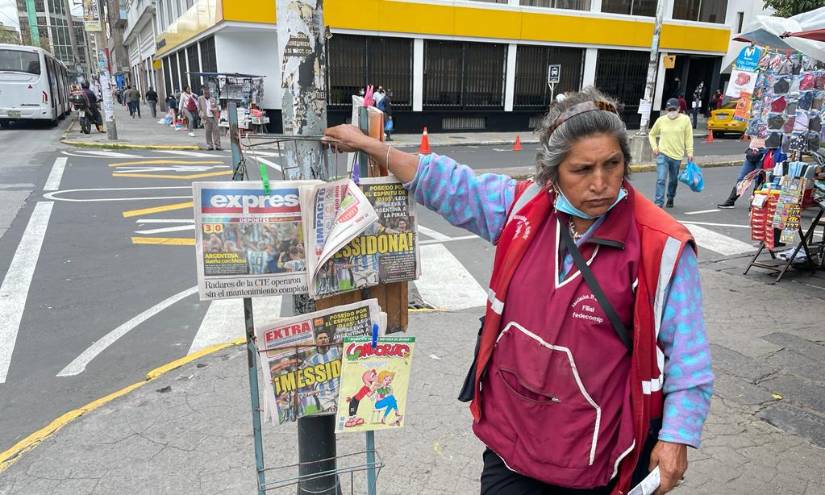 Amparo Portillo dijo que años atrás comercializaba más de 500 ejemplares al día.