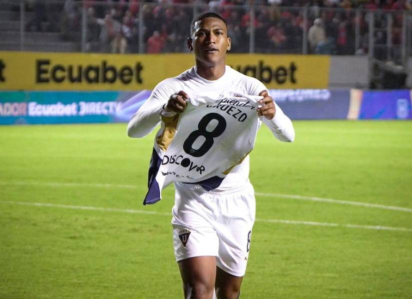 Carlos Gruezo ha jugado 43 partidos con Liga de Quito en este 2025.