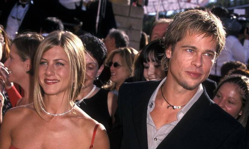 Jennifer Aniston y Brad Pitt en una imagen de archivo.