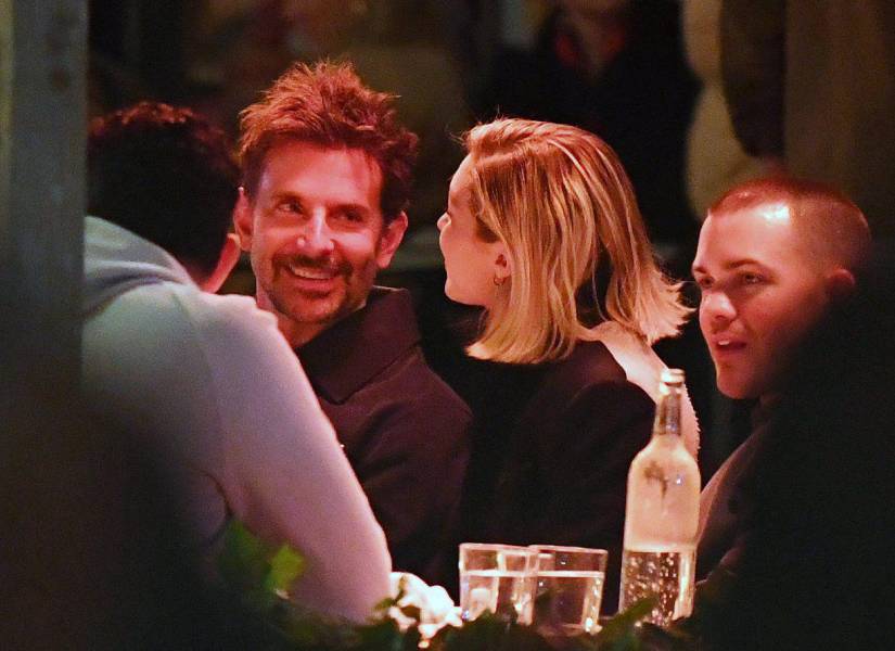 Bradley Cooper y Gigi Hadid en la fiesta de cumpleaños en Nueva York.