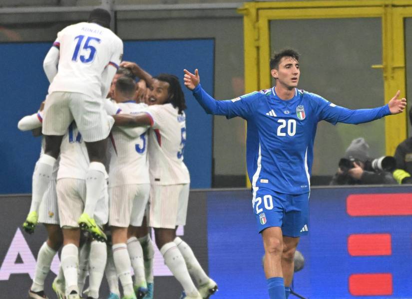 Francia venció por 3-1 a Italia en la Liga de Naciones.