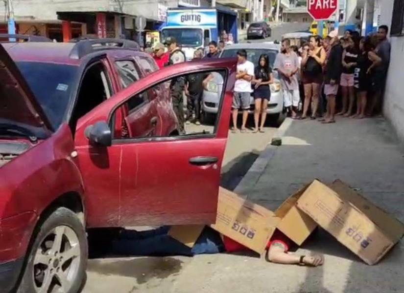 Imagen del lugar en el que se ejecutaron el crimen.